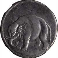 Undated (ca. 1694) London Elephant Token. Hodder 2-B, W-12040. GOD PRESERVE LONDON. Thick Planchet. 