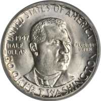 1947 Booker T. Washington Memorial. PDS Set. (PCGS).