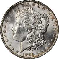1903-O Morgan Silver Dollar. MS-63 (ANACS). OH.