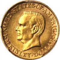 1916 McKinley Memorial Gold Dollar. MS-63 (PCGS).