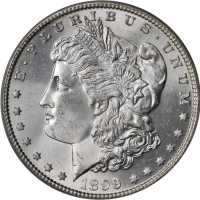 1899-S Morgan Silver Dollar. MS-65 (PCGS).