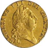1787年英国乔治三世1几内亚金币。