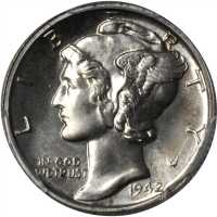 1942 Mercury Dime. Proof-67+ (PCGS). CAC.