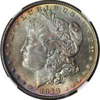 1878-S Morgan Silver Dollar. MS-64 (NGC).