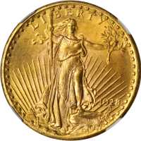 1928 Saint-Gaudens Double Eagle. MS-64 (NGC).