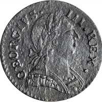 1787 Machins Mills Halfpenny. Vlack 18-87C,W-7930. Rarity-4. GEORGIVS III, Group III. Uncirculated D