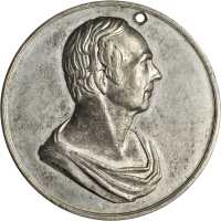 1832 Henry Clay. DeWitt-HC 1832-1. White metal. 36.9 mm. Choice Extremely Fine.