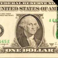 Fr. 1915-A. 1988A $1 Federal Reserve Note. Boston. About Uncirculated. Printed Fold Over.