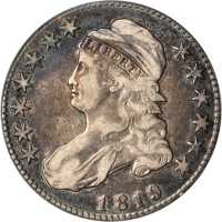 1819 Capped Bust Half Dollar. O-111. Rarity-2. VF-30 (ANACS).