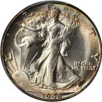 1946-S Walking Liberty Half Dollar. MS-66+ (PCGS).