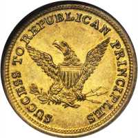 1860 Abraham Lincoln. DeWitt-AL 1860-59. Brass. 24 mm. MS-64 (NGC).