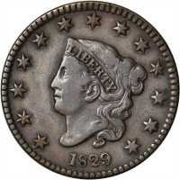 Lot of (3) Matron Head Cents.