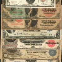Lot of (11) Miscellaneous Currency. Good to Extremely Fine.