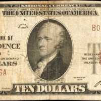 Independence, Oregon. $10 1929. Ty. 1 Fr. 1801-1. The Independence NB. Charter #3979. Very Fine.