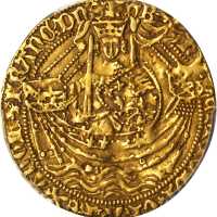 英国。亨利五世（1413-22）1诺布尔金币。