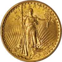 1915 Saint-Gaudens Double Eagle. MS-62 (PCGS).