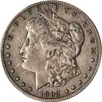 1893-CC Morgan Silver Dollar. EF-40 (PCGS).