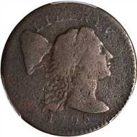 1795 Liberty Cap Cent. S-76B. Rarity-1. Plain Edge. Good Details--Environmental Damage (PCGS).