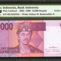 2005/2009年印尼银行10,000卢比。