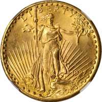 1927 Saint-Gaudens Double Eagle. MS-63 (NGC).