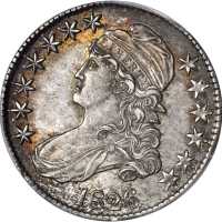 1826 Capped Bust Half Dollar. O-115. Rarity-5-. AU-58 (PCGS). CAC.