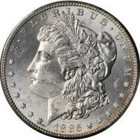 1885-S Morgan Silver Dollar. MS-63 (PCGS).
