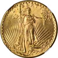 1927 Saint-Gaudens Double Eagle. MS-64 (NGC).