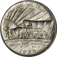 1926 Oregon Trail Memorial. MS-66 (PCGS). CAC.