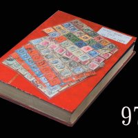 香港维多利亚至伊莉莎伯二世时期不同面值盖销票共299枚，及不同年份盖销纪念票一册，中上品Hong Kong, approx 299pcs Victoria to Elizabeth II used s