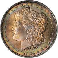 1904-O Morgan Silver Dollar. MS-65 (ANACS).