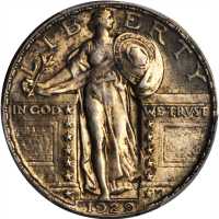 1929 Standing Liberty Quarter. MS-62 (PCGS).