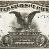Fr. 236. 1899 $1 Silver Certificate. Choice About Uncirculated.