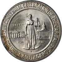 1936-S Columbia, South Carolina Sesquicentennial. MS-66 (PCGS). CAC.