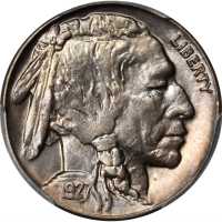 1927-D Buffalo Nickel. MS-65 (PCGS). Gold Shield Holder.