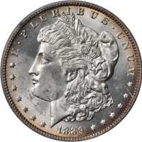 1889-O Morgan Silver Dollar. MS-62 (PCGS). CAC.