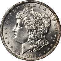 1888-S Morgan Silver Dollar. MS-64 (PCGS).