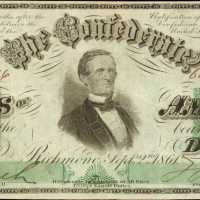 T-16. Confederate Currency. 1861 $50. Choice Very Fine.