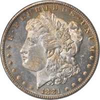1881-CC Morgan Silver Dollar. VAM-4. MS-63 Cameo PL (ANACS). OH.