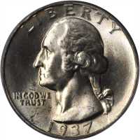Lot of (3) Certified Gem Mint State Washington Quarters.