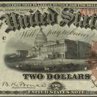 Fr. 51 (W-319). 1880 $2 Legal Tender Note. PCGS Gem New 66 PPQ.