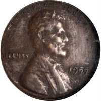 1955 Lincoln Cent. FS-101. Doubled Die Obverse. AU-58 BN (NGC).
