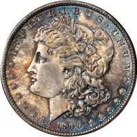 1890 Morgan Silver Dollar. MS-65 (PCGS).