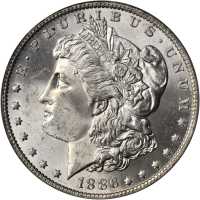 1886-O Morgan Silver Dollar. MS-64 (PCGS). CAC. OGH.