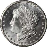 1883-CC GSA Morgan Silver Dollar. MS-65 PL (NGC).