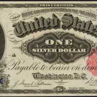 Fr. 223 (W-58). 1891 $1 Silver Certificate. PCGS Superb Gem New 67 PPQ.