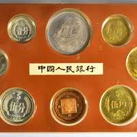 1982年中华人民共和国流通硬币八枚一套 极美