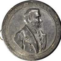 1848 Zachary Taylor. DeWitt-ZT 1848-59a. Pewter. 67.8 mm. Choice Very Fine.
