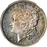 1902 Morgan Silver Dollar. Proof-67 (NGC).