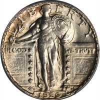 1926-S Standing Liberty Quarter. MS-62 (PCGS).