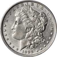 1888-O Morgan Silver Dollar. VAM-4. Top 100 Variety. Doubled Die Obverse, Hot Lips. AU Details--Clea
